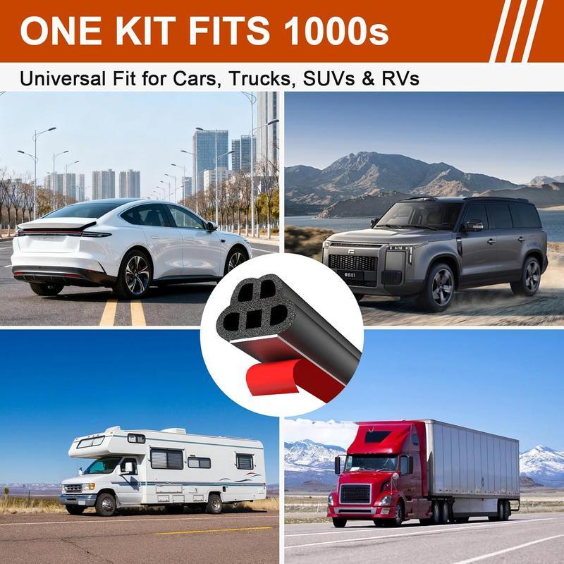 Car Door Seal Strip Universal Self Adhesive