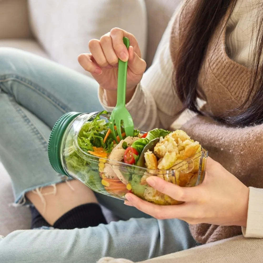 Portable Salad Pod – Keep Your Salad Fresh & Crisp On The Go