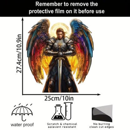 🌈 Angel Stained Glass Sun Catcher -- Turn Sunlight into a Whimsical Work of Art