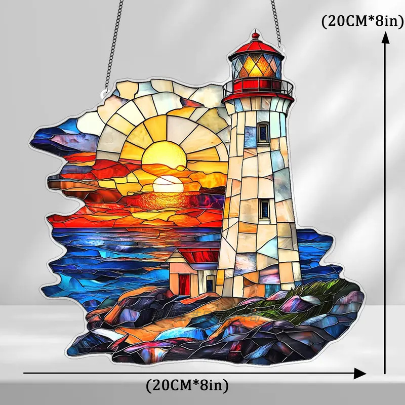 🌈 Angel Stained Glass Sun Catcher -- Turn Sunlight into a Whimsical Work of Art