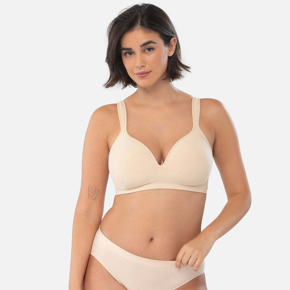 The Perfect Neckline Bra Sand