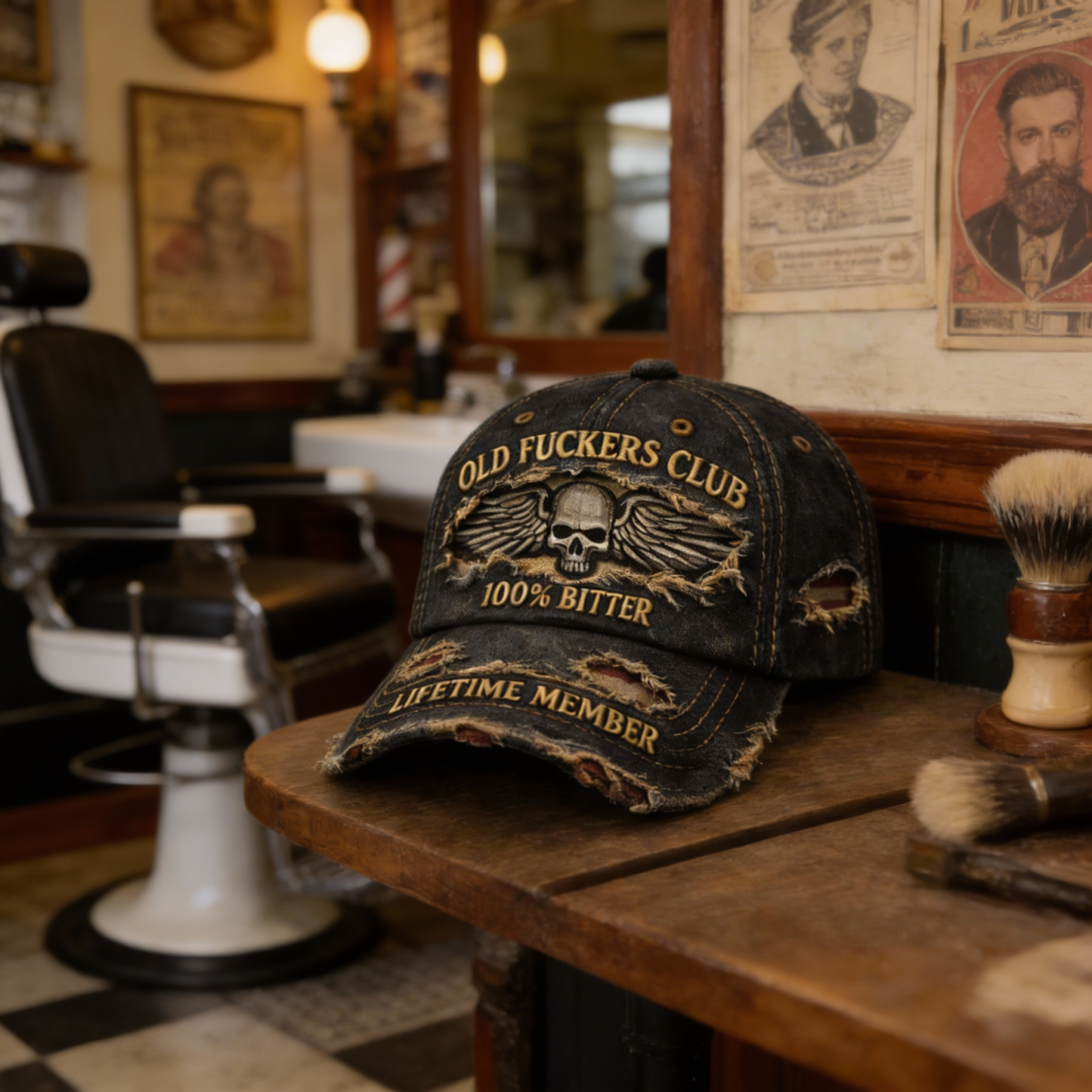 🎉New Year Flash Sale 60% OFF✨Funny Retro Old Fuckers Club Casual Hat🎁Buy 2 Free Shipping