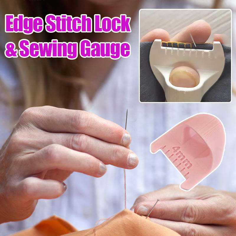 🎁Last Day 49% OFF - Edge Stitch Lock & Sewing Gauge