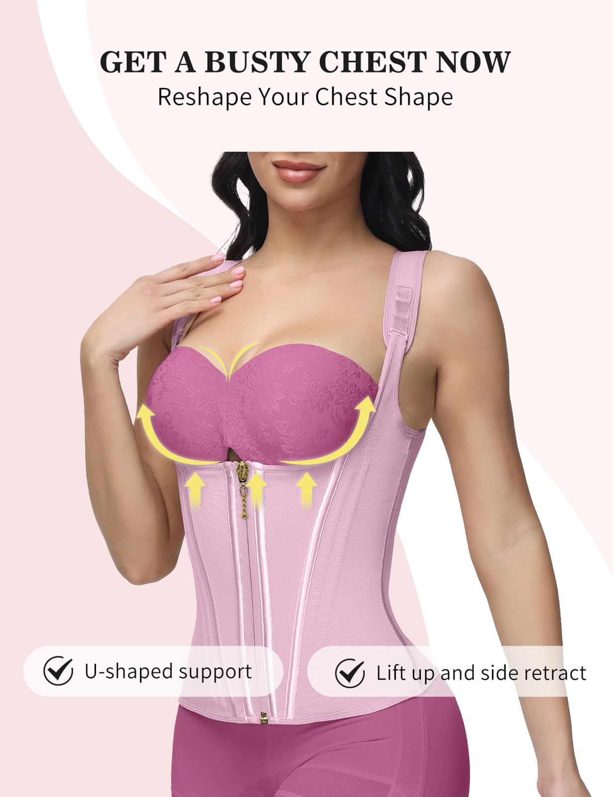 Extreme High Compression Corset Waist Vest