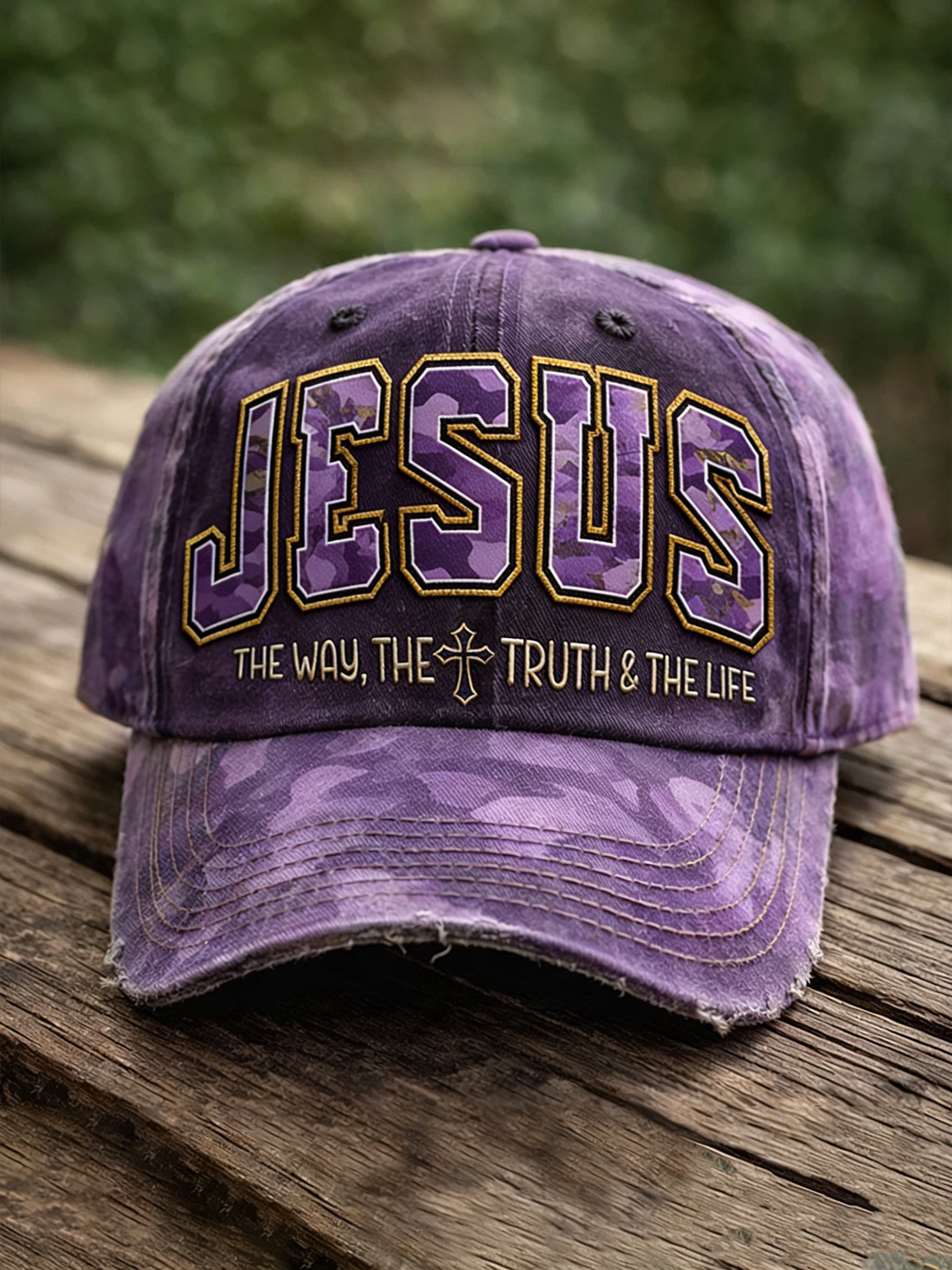 Faith Printed Casual Cap (Unisex)