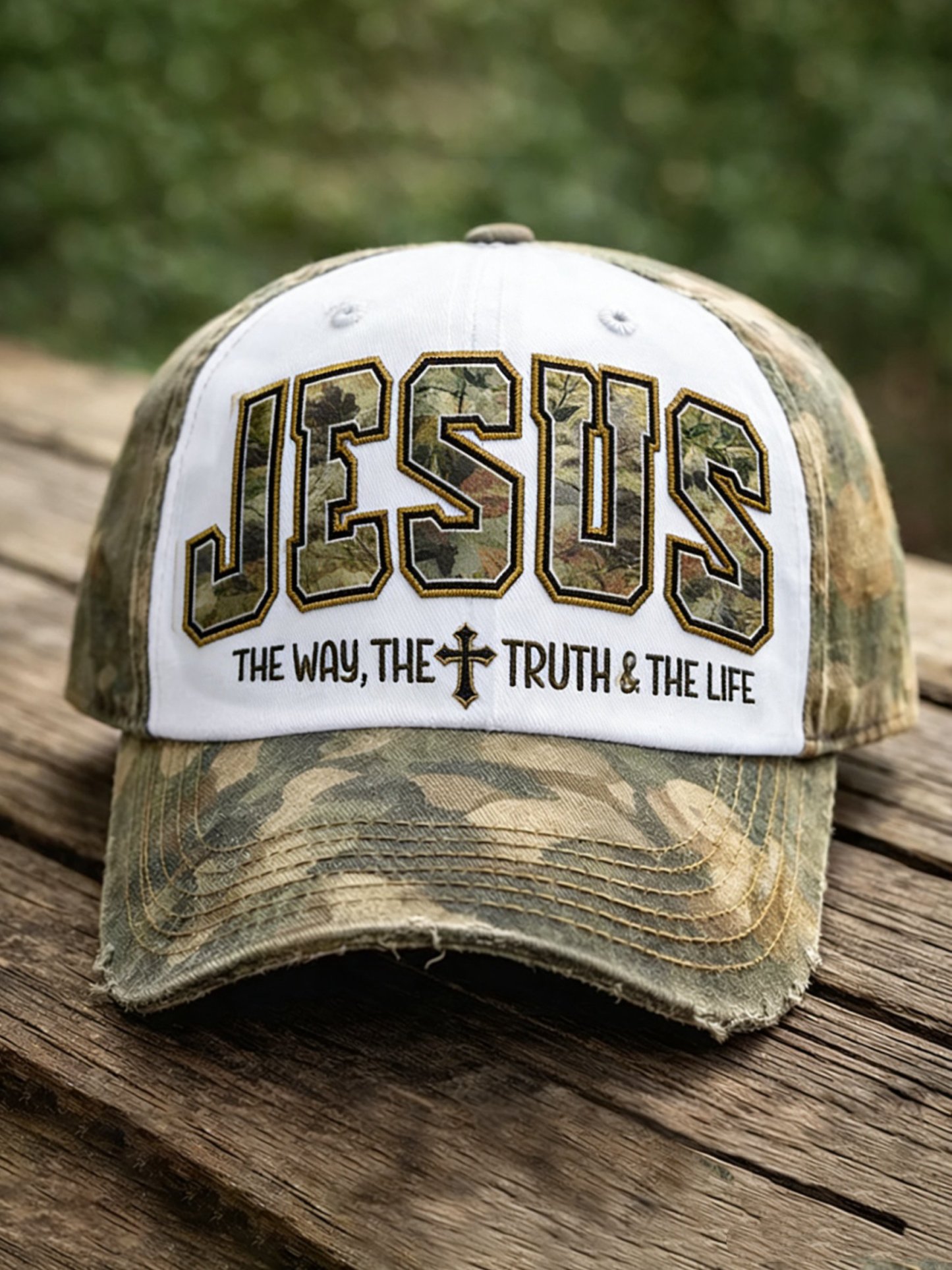 Faith Printed Casual Cap (Unisex)