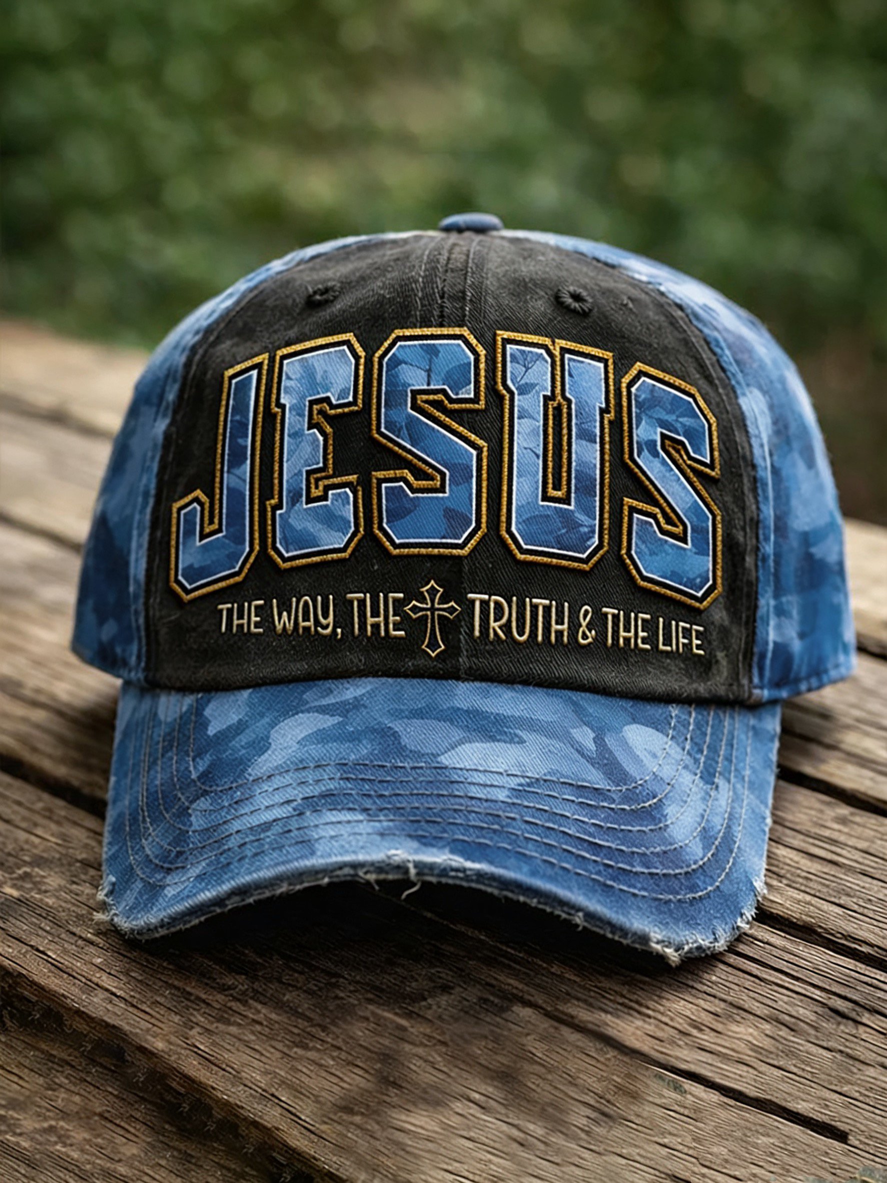 Faith Printed Casual Cap (Unisex)