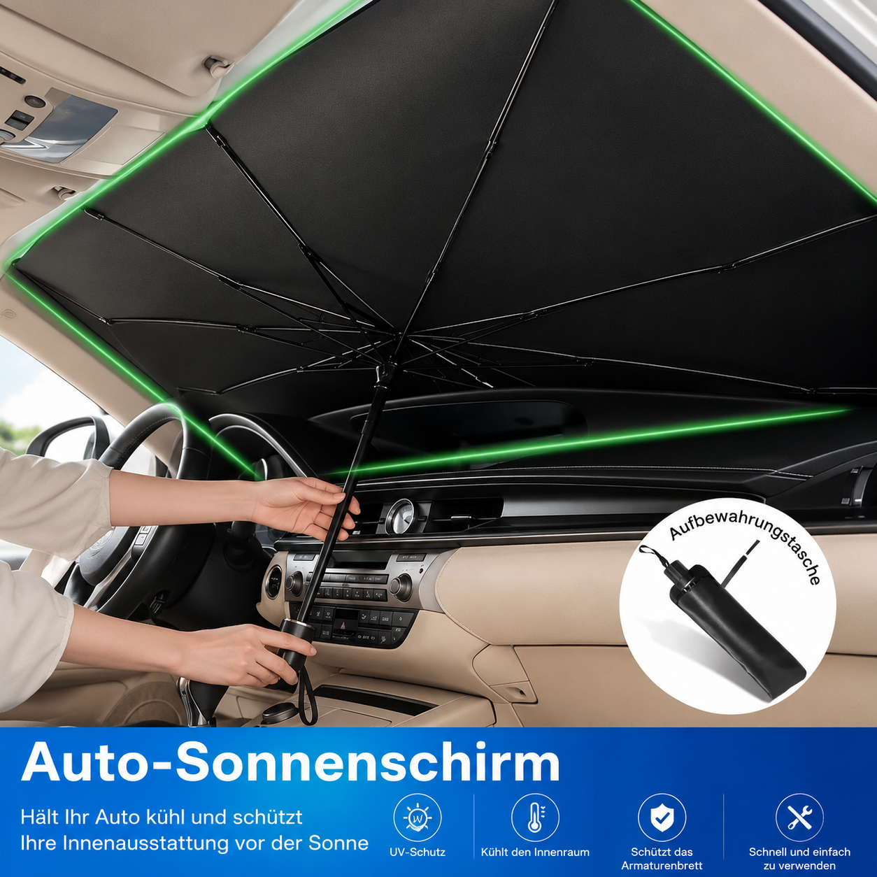 Sonnenschutz Frontscheibe