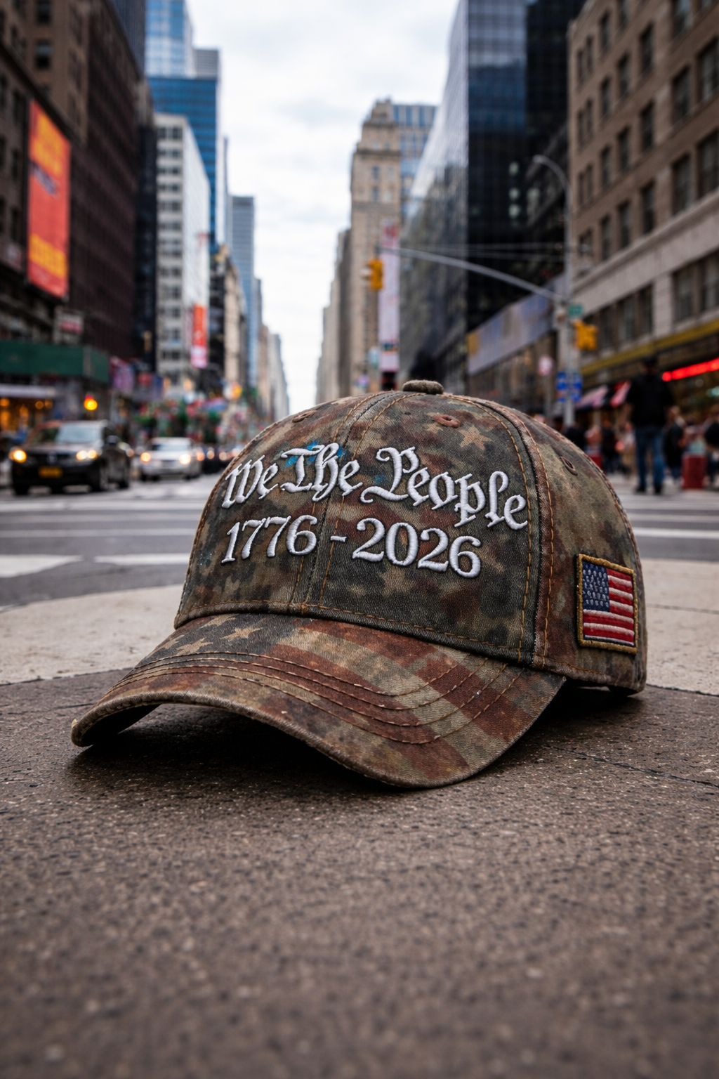 US Retro 250th Anniversary Casual Hat