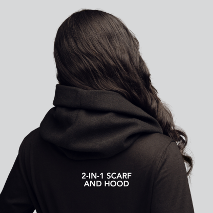 Satin Lined, Waterproof Infinity Rain Scarf