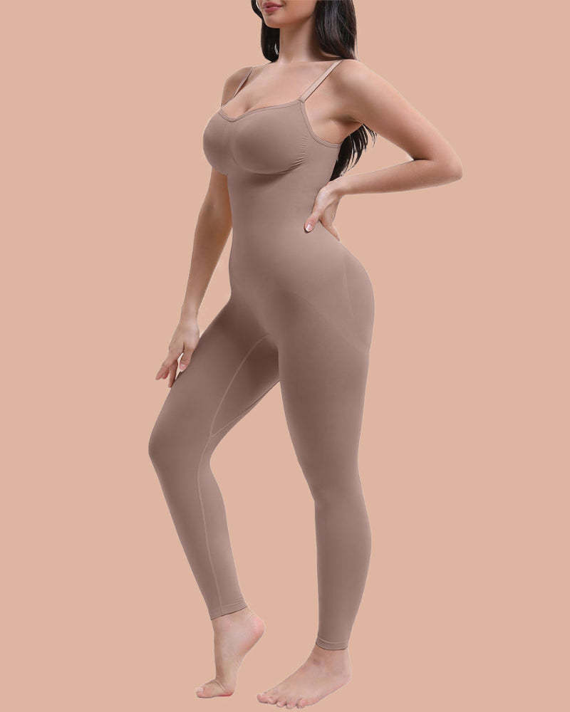 Seamless Full Body Compression Bodysuit
