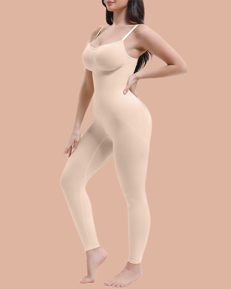 Seamless Full Body Compression Bodysuit