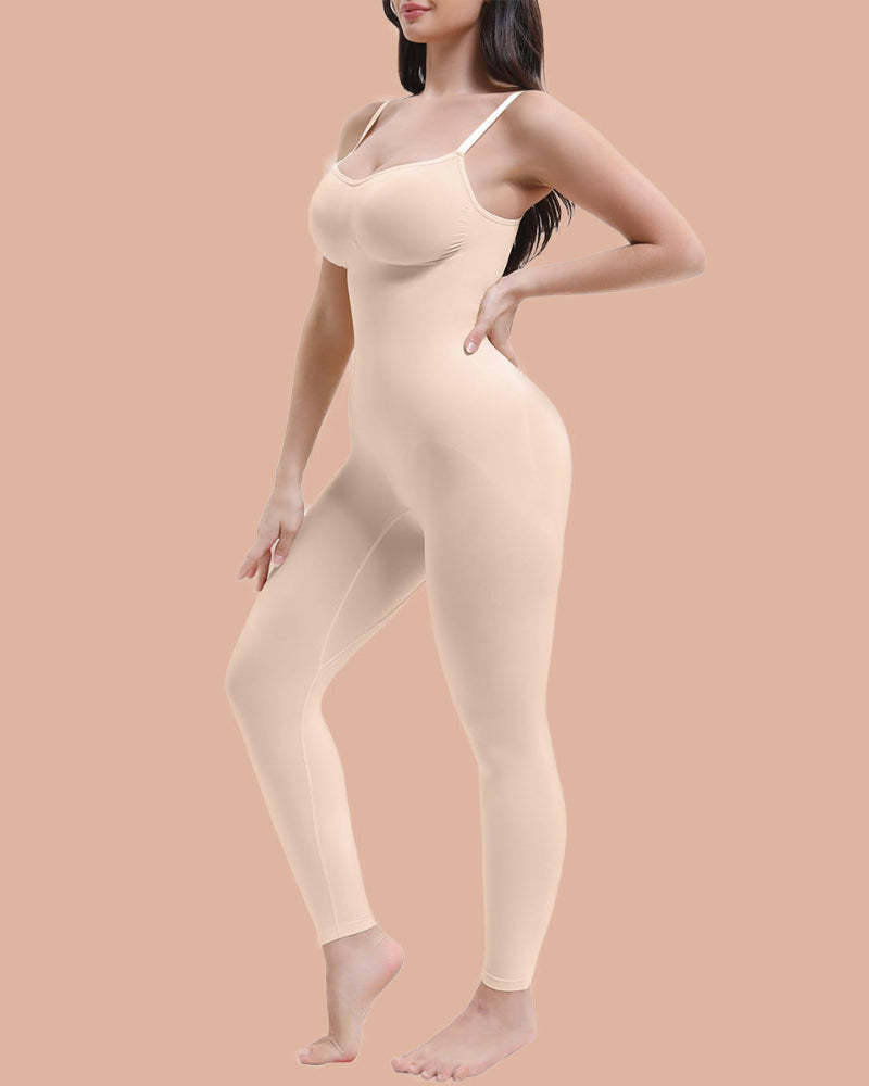 Seamless Full Body Compression Bodysuit