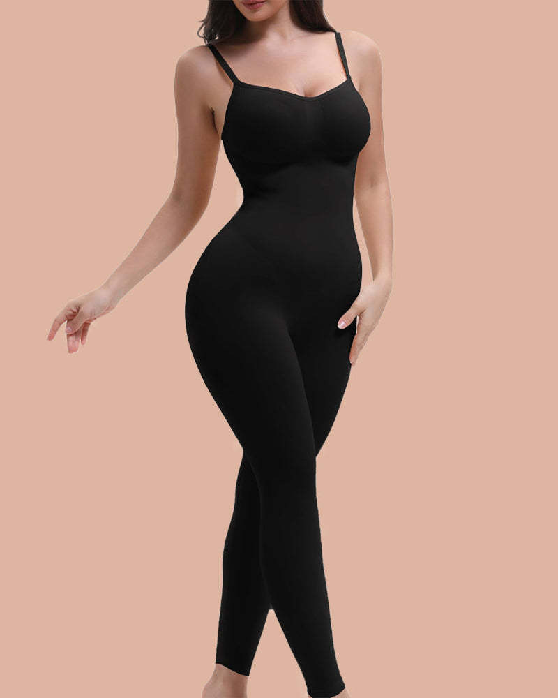 Seamless Full Body Compression Bodysuit