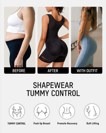 Extra Plus Size Shaper Bodysuit
