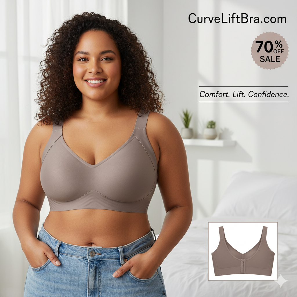 CurveLift Seamless Push Up Bra