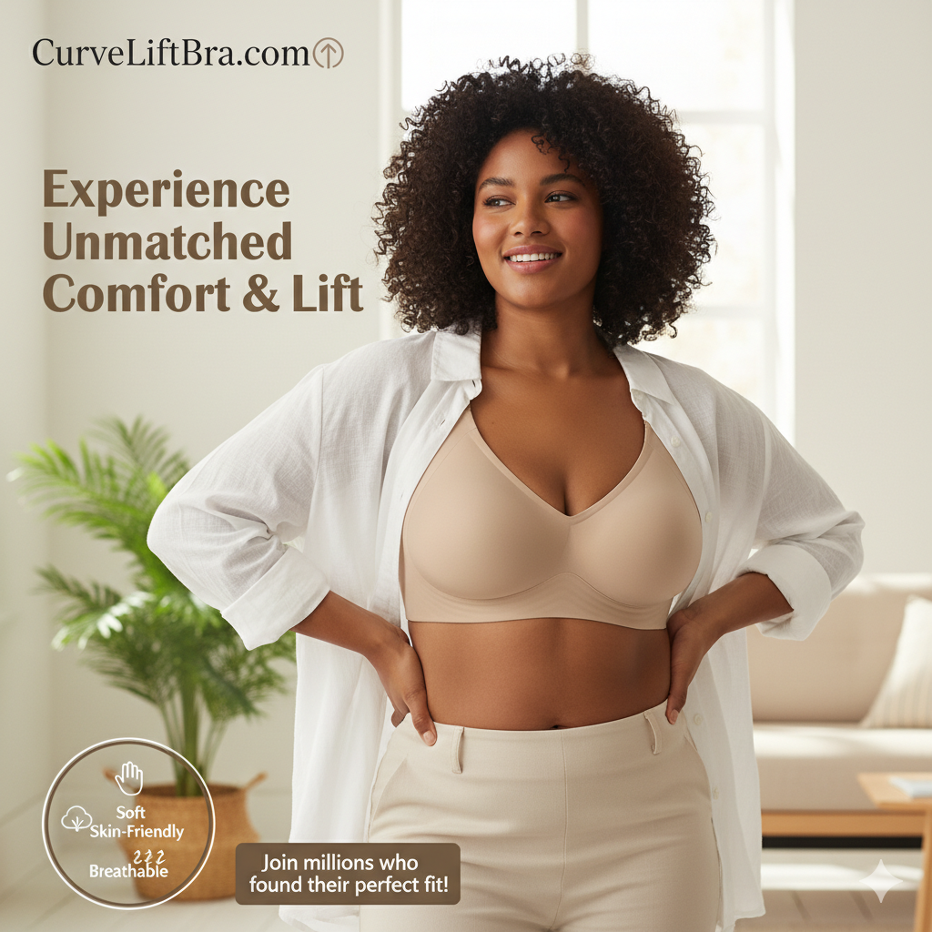 CurveLift Seamless Push Up Bra