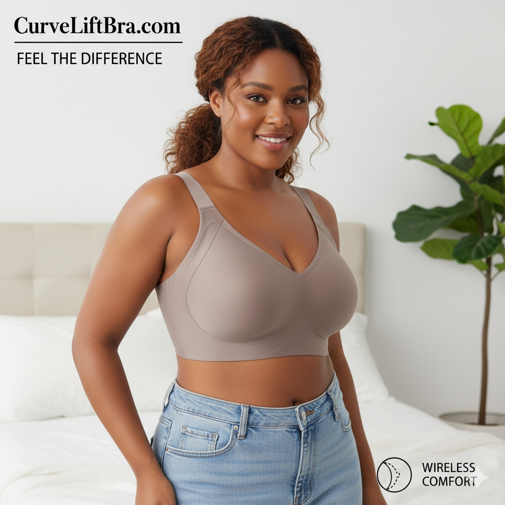 CurveLift Seamless Push Up Bra