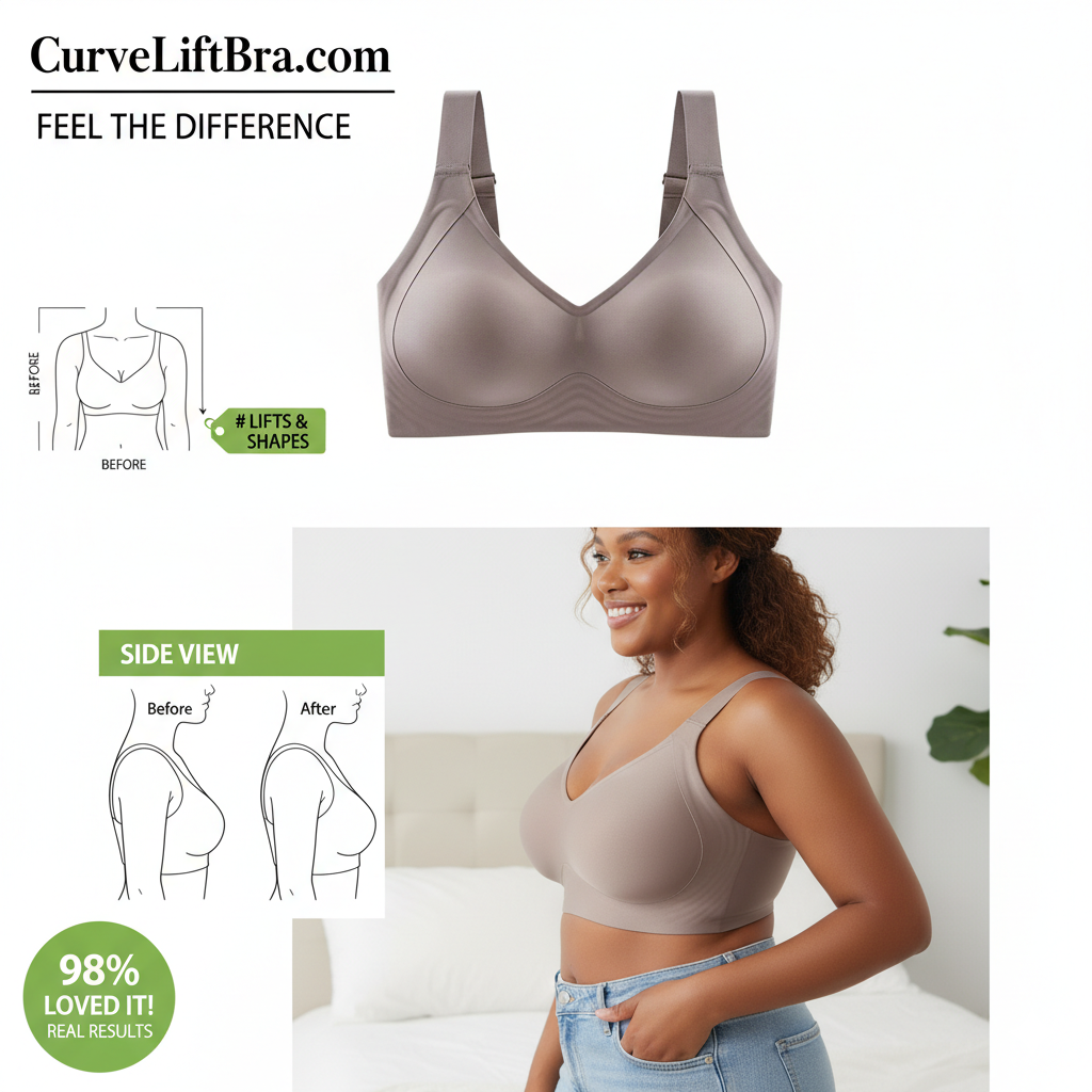 CurveLift Seamless Push Up Bra