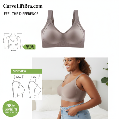 CurveLift Seamless Push Up Bra