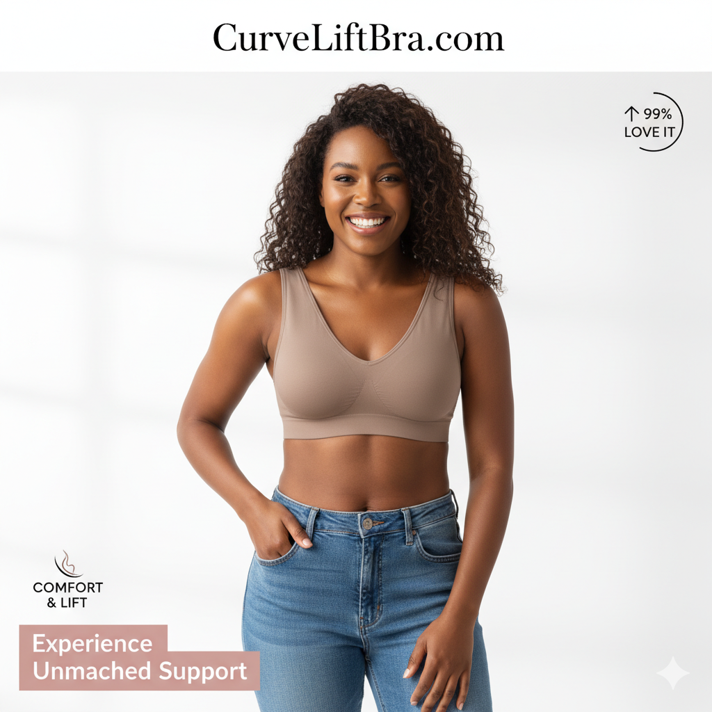 CurveLift Seamless Push Up Bra