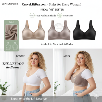 CurveLift Seamless Push Up Bra