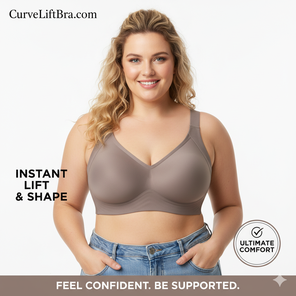 CurveLift Seamless Push Up Bra