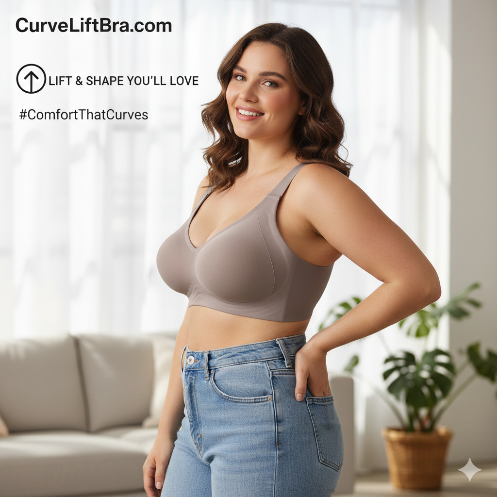 CurveLift Seamless Push Up Bra