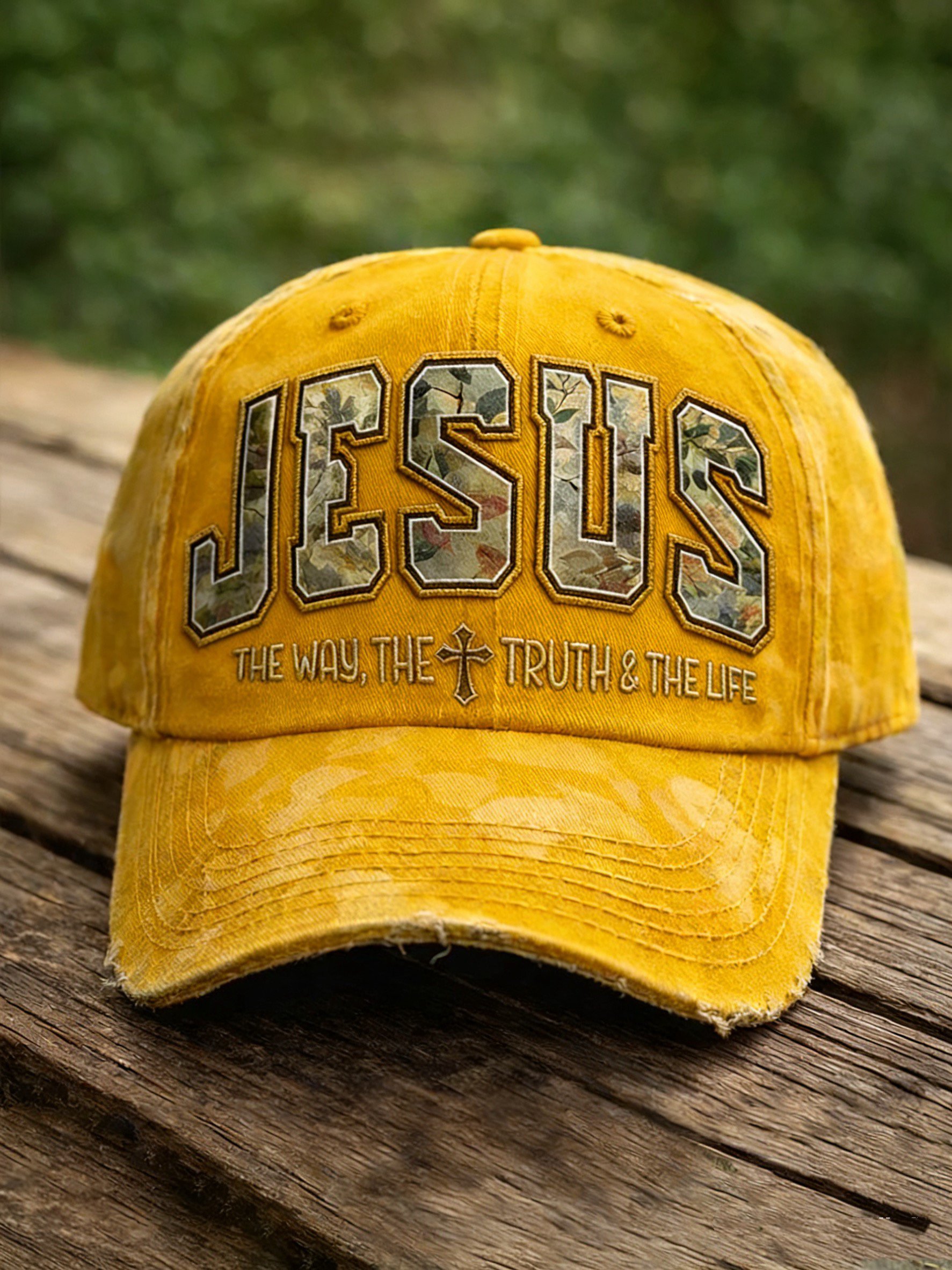 Faith Printed Casual Cap (Unisex)