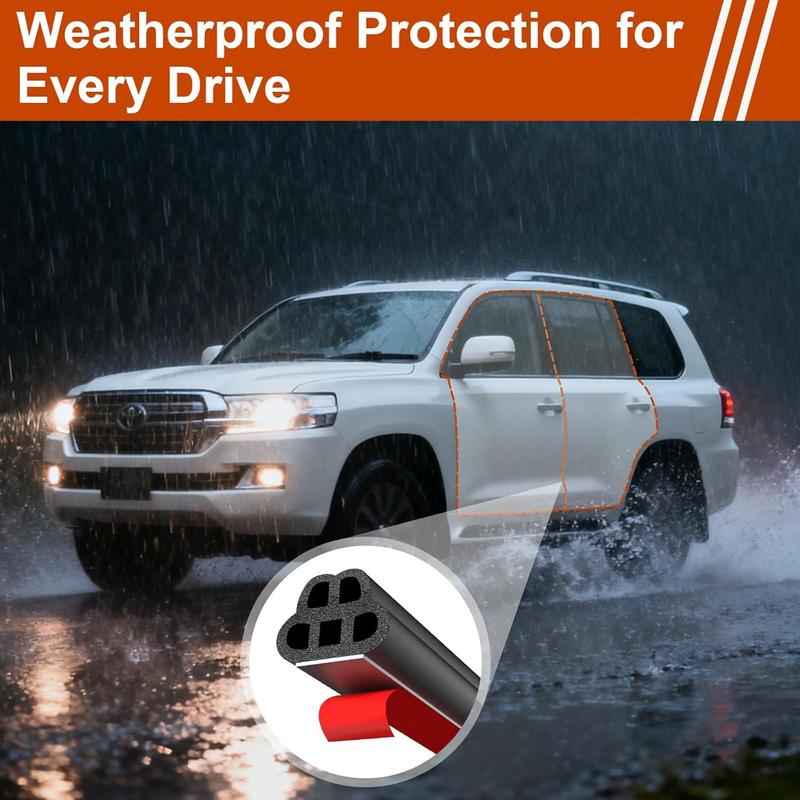 Car Door Seal Strip Universal Self Adhesive