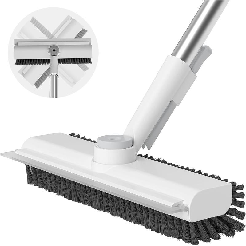 3 in 1 Scrape and Heavy-Duty Stiff Bristle Scrubber Brush