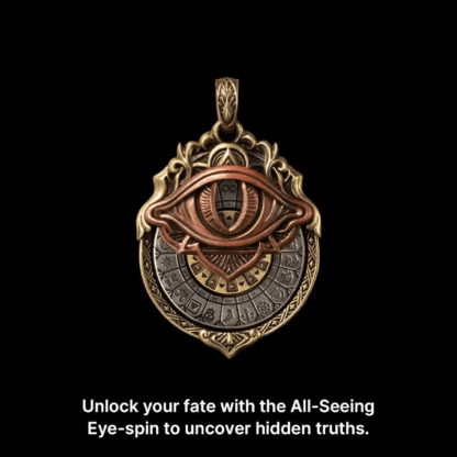 👁️‍🗨️Handmade Tarot Vision Pendant: Connect to Cosmic Wisdom Anytime(Cheat Sheet Included)