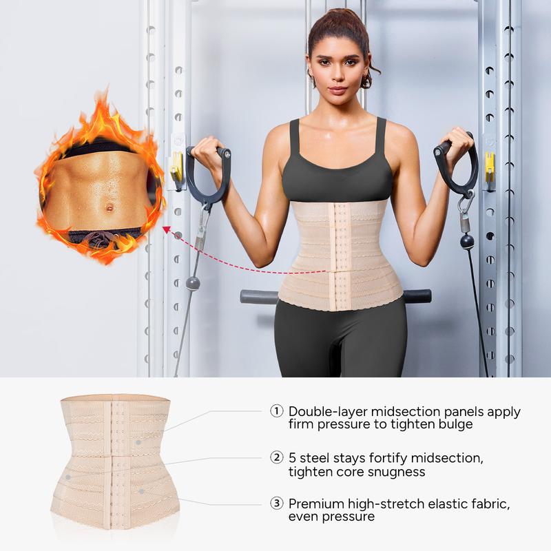 Nebility Women's Waist Cincher Belt - Adjustable Tummy Control Body Shaper, High Elasticity Abdominal Binder, Comfortable Basic  Womenswear TikTokShopBlackFriday  Compression Minimalist