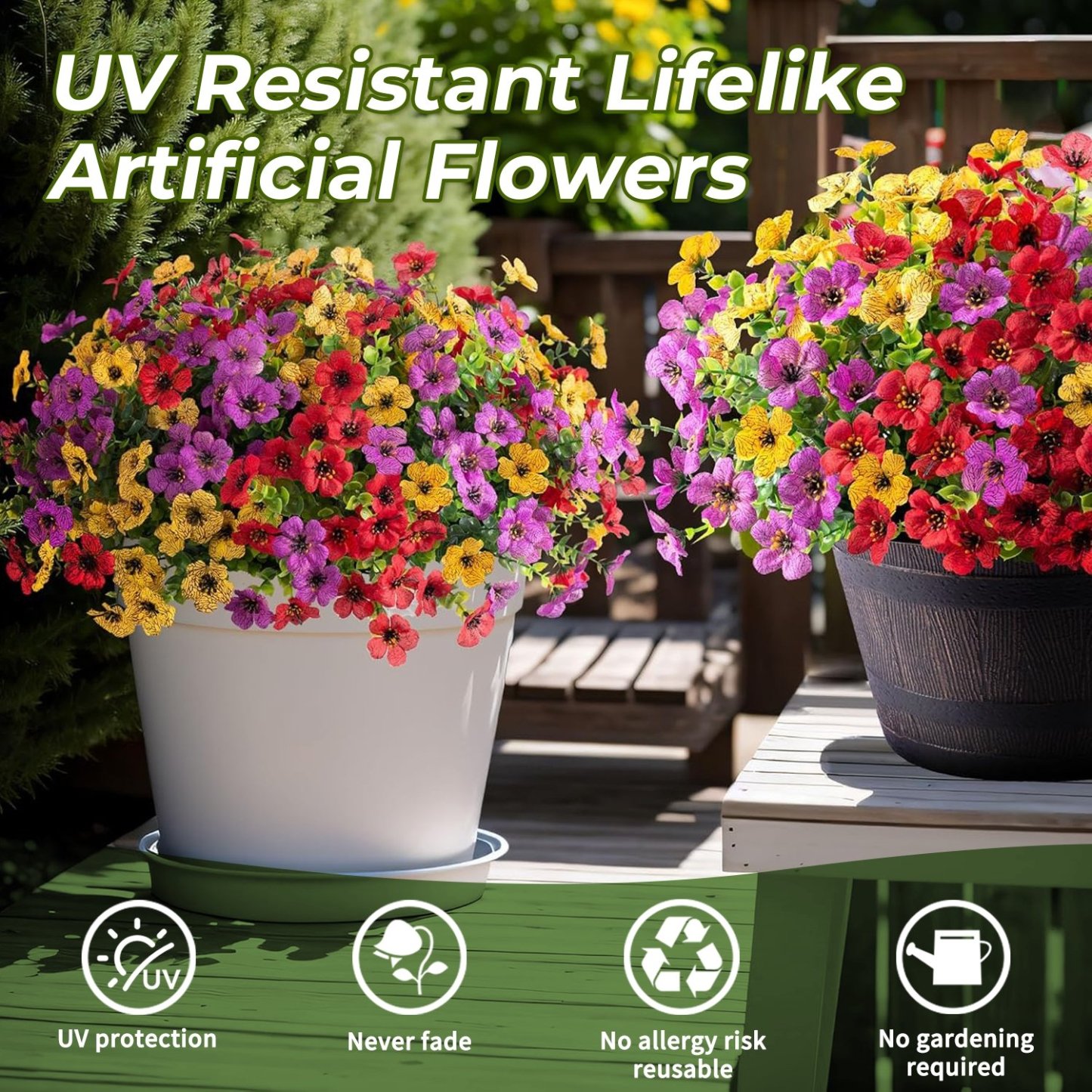 🌸Mother's Day Hot Sale  -🌱High-Grade Material Artificial Flowers