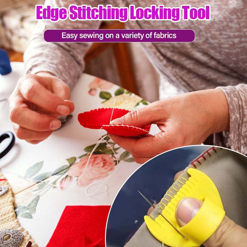 🎁Last Day 49% OFF - Edge Stitch Lock & Sewing Gauge