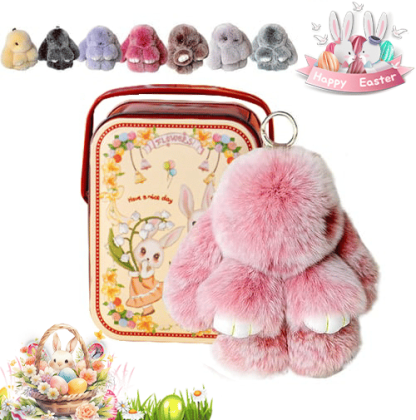 ✨Early Easter Sale 49% Off 🐰 Handmade Soft Bunny Charms
