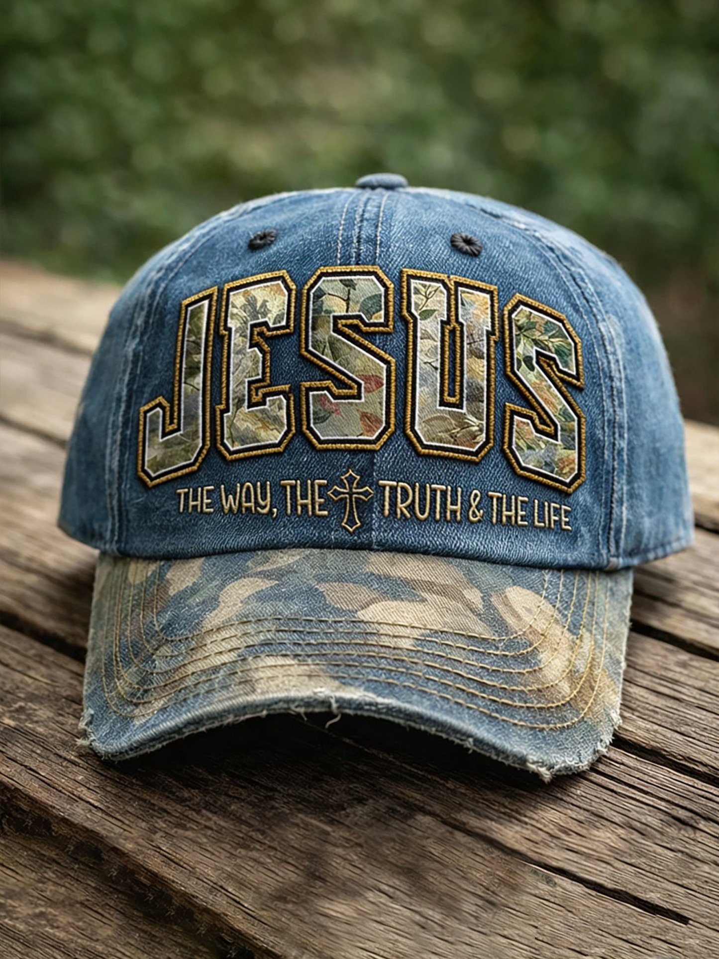 Faith Printed Casual Cap (Unisex)
