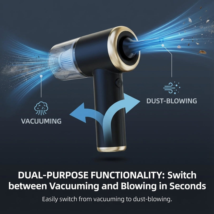 CleanMaster™ Dual-Purpose Handheld Vacuum