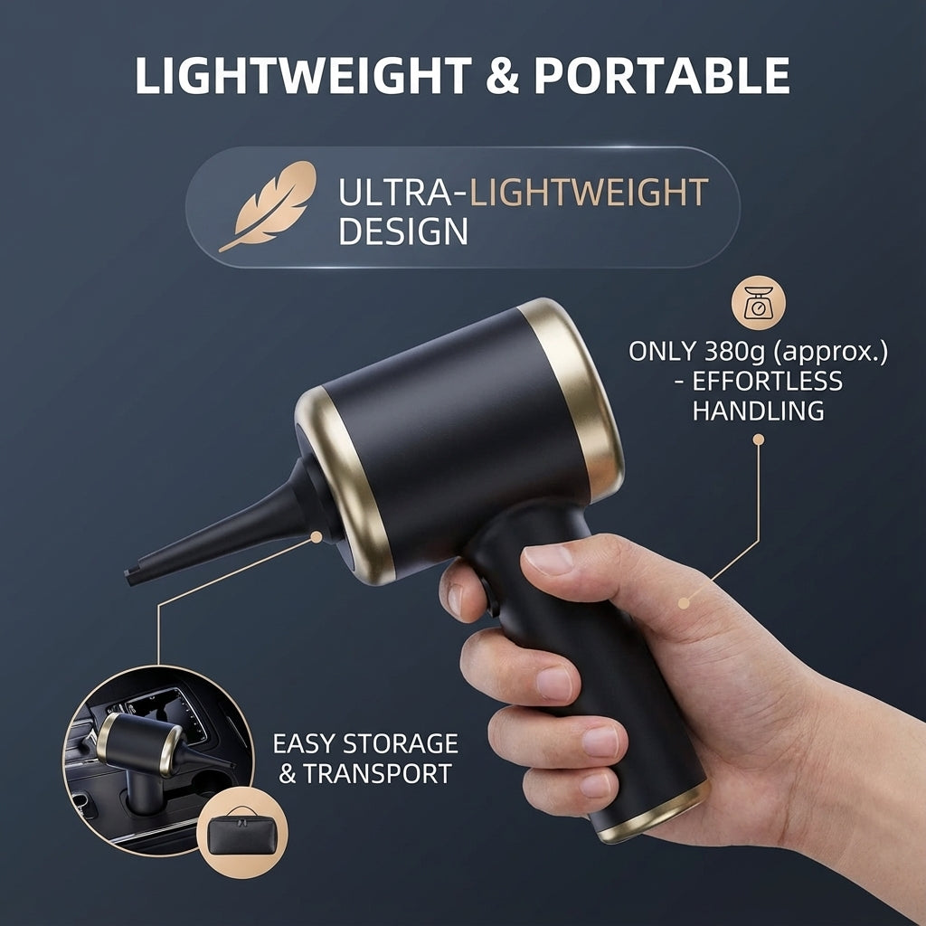 CleanMaster™ Dual-Purpose Handheld Vacuum