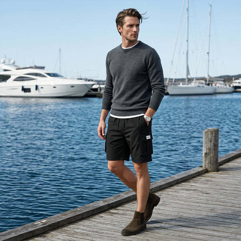 Lässige Sommer-Cargoshorts für Herren