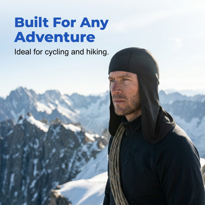🧢 50% RABATT! 🏔️ Leichte Outdoor-Multifunktionskappe mit langem Nackenschutz