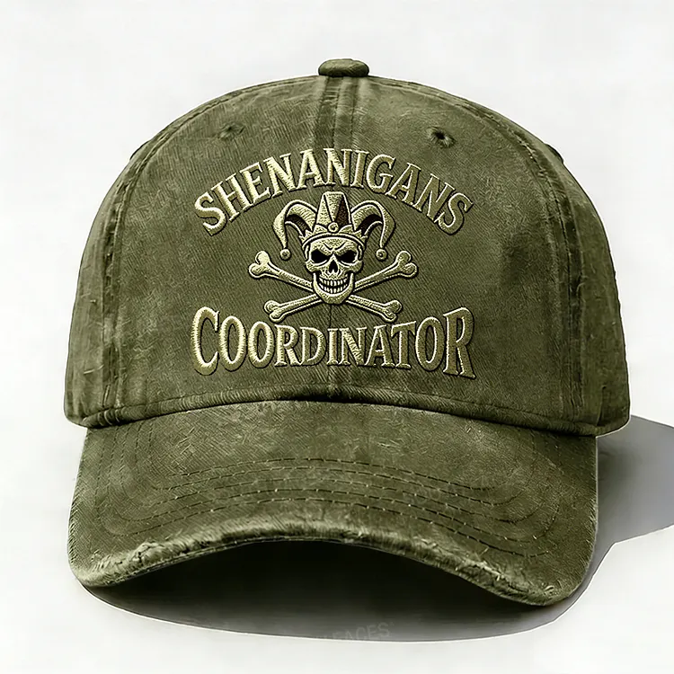 Embroidered “ Captain Of The Shit Show ” Hat