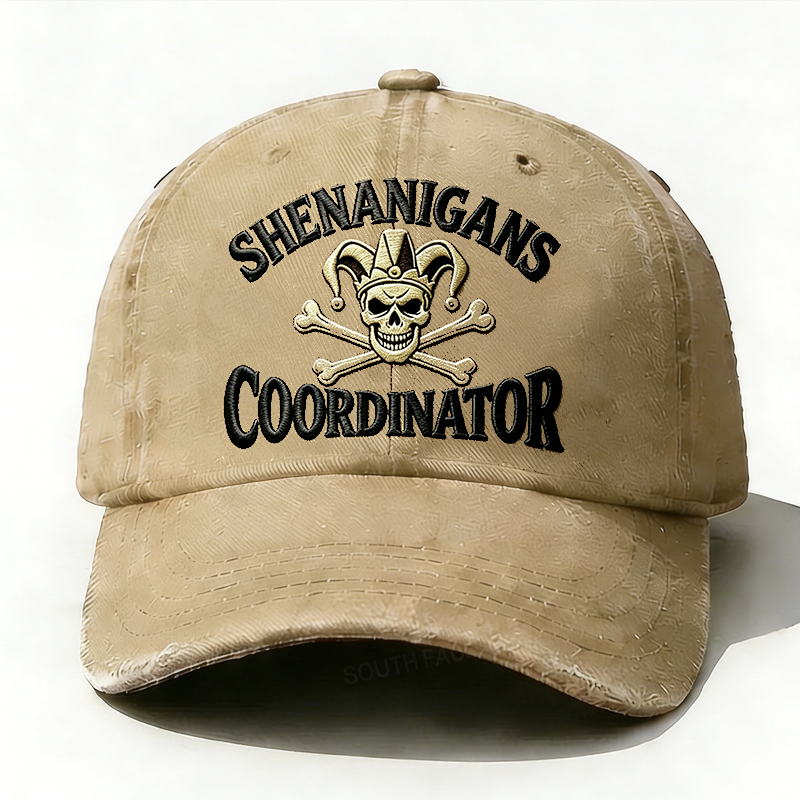 Embroidered “ Captain Of The Shit Show ” Hat