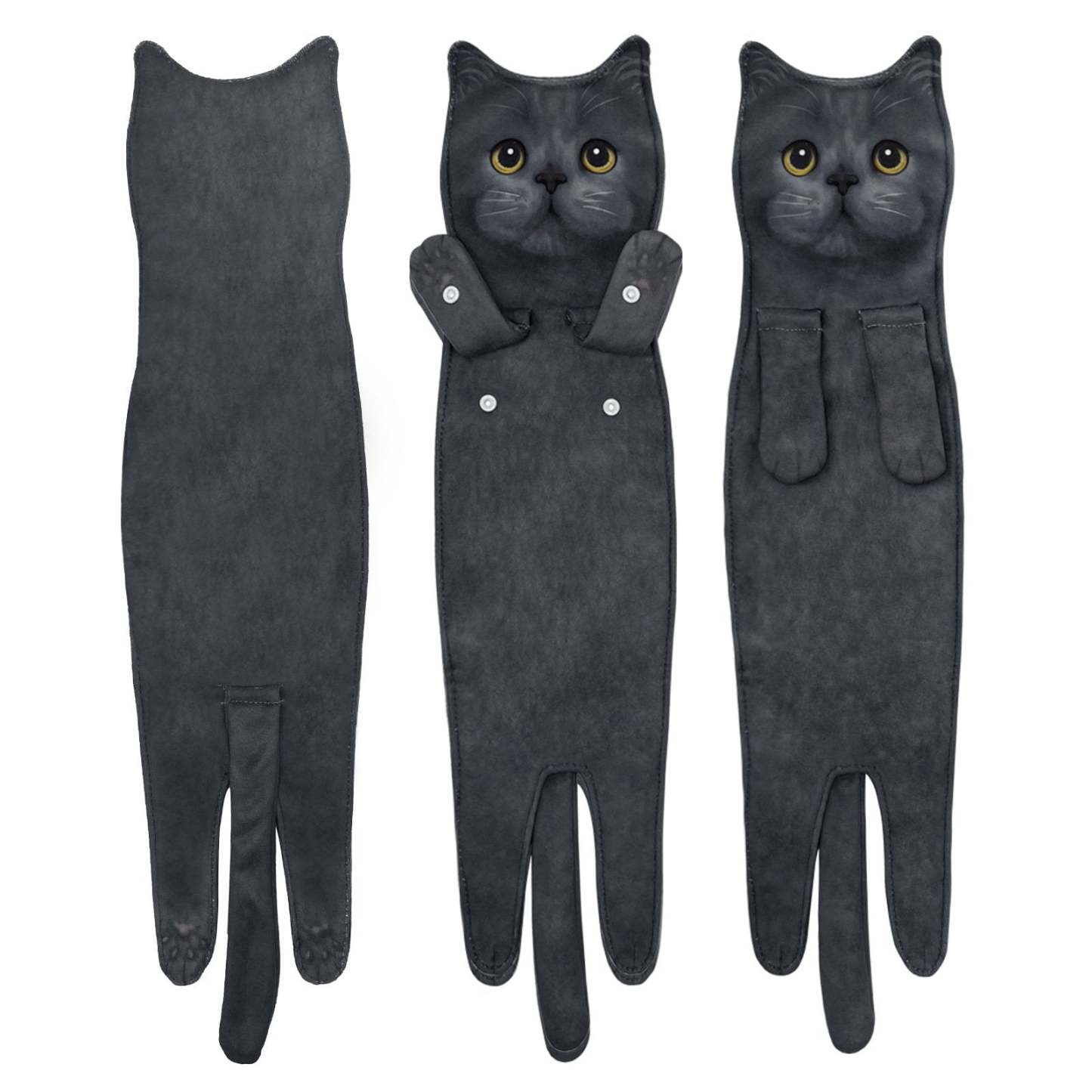 🎁Christmas HotSale — Up to 49% OFF! 🎅 Funny Cat Hand Towels