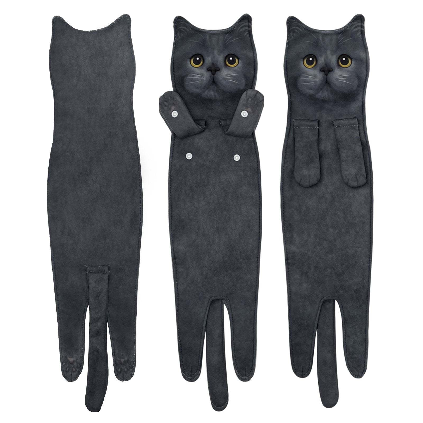 🎁Christmas HotSale — Up to 49% OFF! 🎅 Funny Cat Hand Towels