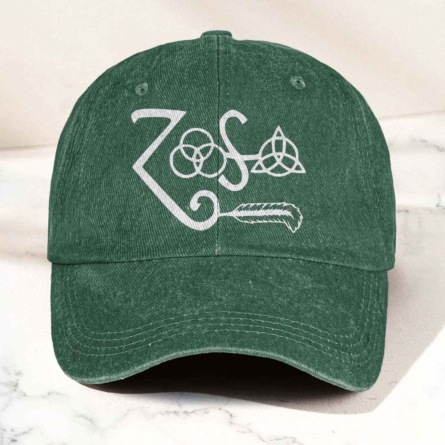 Led Zeppelin Denim Cap – Retro Classic Rock Music Inspired Dad Hat