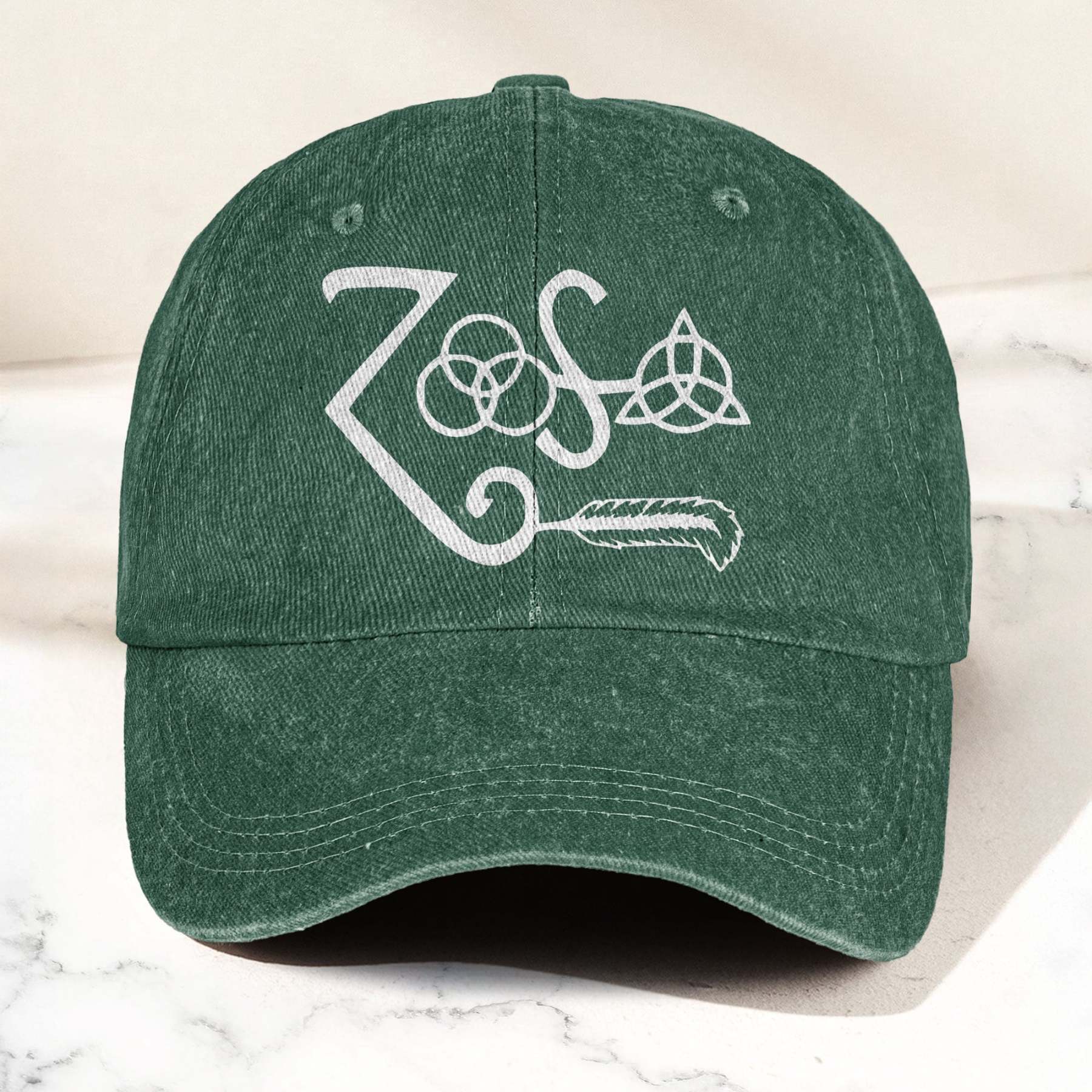 Led Zeppelin Denim Cap – Retro Classic Rock Music Inspired Dad Hat