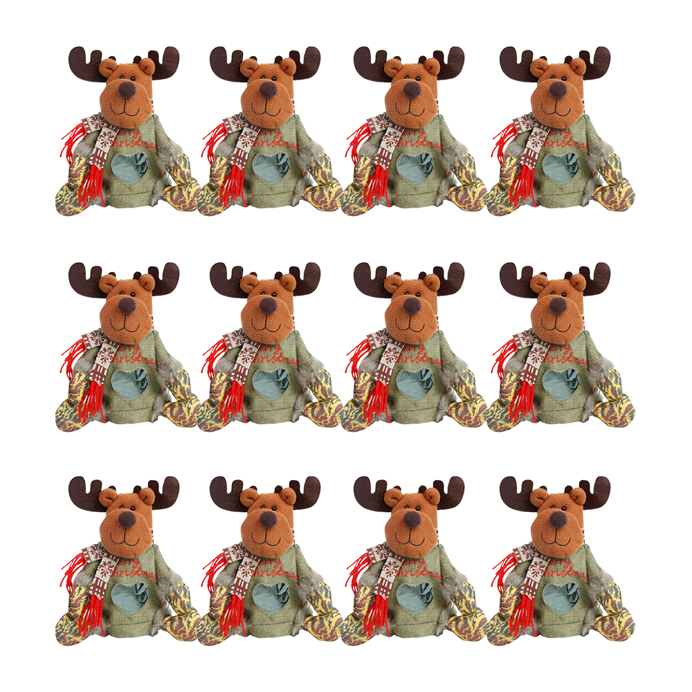 Christmas Gift Bags Zipper Design