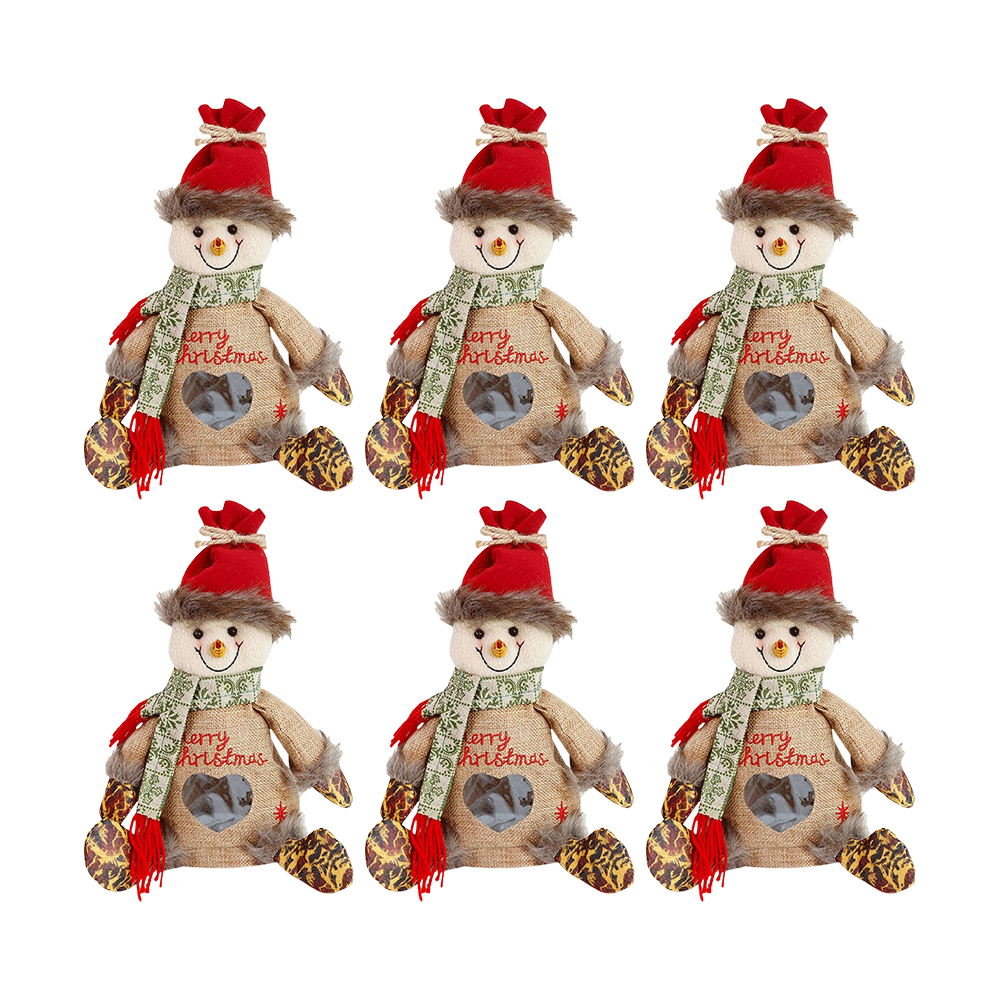 Christmas Gift Bags Zipper Design