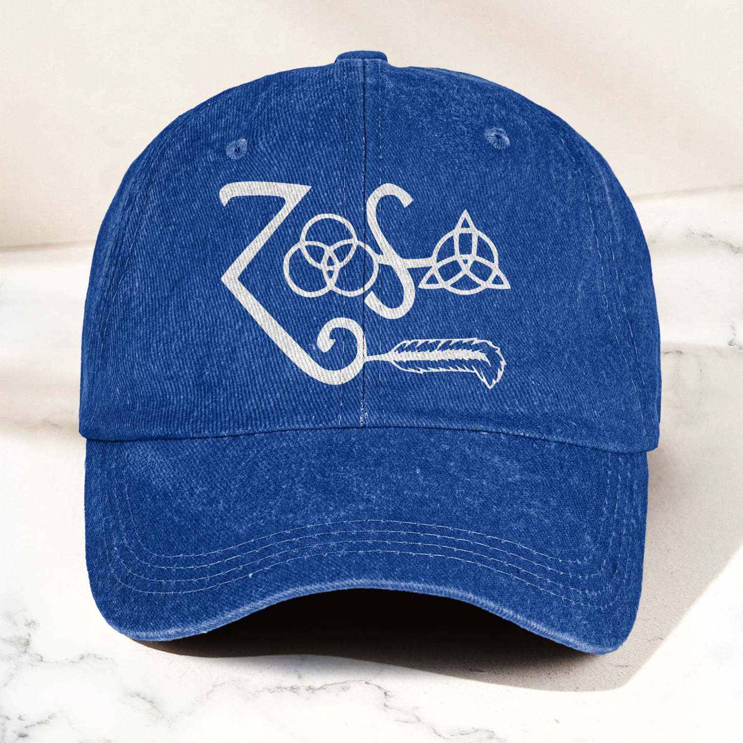 Led Zeppelin Denim Cap – Retro Classic Rock Music Inspired Dad Hat